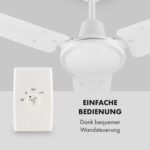 Spin Doctor Deckenventilator Ø122cm 9963m³/h 56W Wandsteuerung – Bild 3