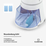Skyscraper Ice 4-in-1 Luftkühler Ventilator 180 m³/h 30 W Oszillation mobil Fernbedienung – Bild 5