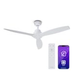 Santa Elena Smart Deckenventilator 52 | 10260m³/h | 6 Geschwindigkeiten | Fernbedienung | Smart