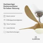 Monteverde Deckenventilator mit dimmbarem Licht – Bild 2