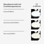 AirFold | Smarter Deckenventilator | Einziehbare Flügel | Dimmbares LED-Licht | Smart – Bild 3