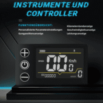 DUOTTS E-Bike Cityrad herren Elektrofahrrad 48V 15AH cityrad 29 Zoll damen 65Nm, Pedelec, 21 Gang, Kettenschaltung, Heckmotor, 720 Wh, 21 Gang, 720Wh Akku, Elektrofahrrad mit Gepäckträger – Bild 4