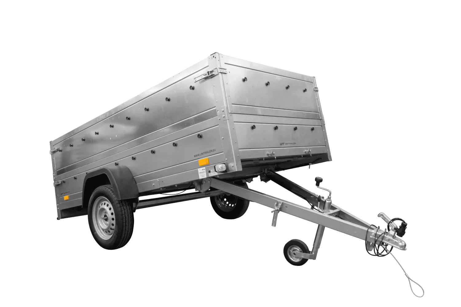img_69cac13a6a4a2.png B Führerschein Anhänger Garden Trailer 264 KIPP mit Bordwandaufsatz und Stützrad-Neu – Bild 1