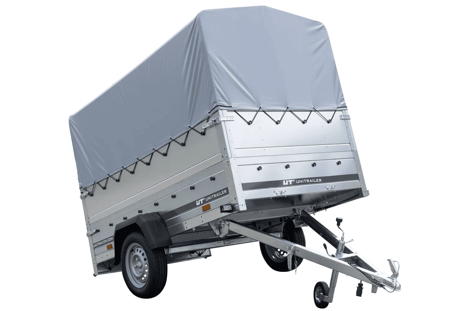 img_69cac2ef092a9.png Führerschein B Anhänger Garden Trailer 230 KIPP mit Stützrad, zusätzlichen Bordwänden, Hochplane und Hochspriegel H800-Neu – Bild 1
